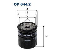 Fits FILTRON OP 644/2 OIL FILTER DODGE AVENGER, CALIBER, JOURNEY, JEE ⭐UK Stock⭐