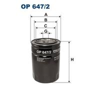 Filtron Oil Filter OP 647/2