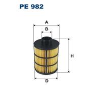 ✅Fits FILTRON PE 982 FUEL FILTER - DIESEL CHEVROLET EUROPE (GM), CIT ⭐UK Seller⭐
