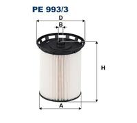 Fits FILTRON FILTRY PE 993/3 FUEL FILTER