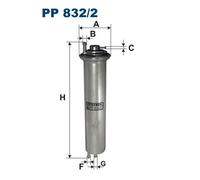 FILTRON PP 832/2 Fuel filter