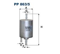 FILTRON PP 836/5 Fuel filter