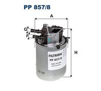 FILTRON PP 857/8 Fuel filter