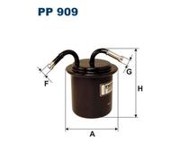 FUEL FILTER PP 909 FOR SUBARU B3/Hatchback OUTBACK/LEGACY FORESTER LIBERTY/II