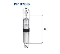 FILTRON PP 976/6 Fuel filter