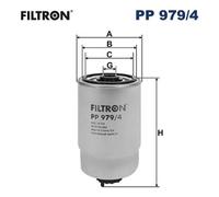 FILTRON PP 979/4 Fuel filter