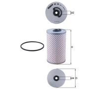 Mahle Original Fuel Filter KX 36D - Fits MAN EL, F9, F90, F2L712/2L812