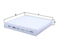 Fits FILTRY KNECHT / MAHLE LA 155 Honda CABIN FILTER ⭐UK Stock⭐