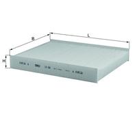 Fits FILTRY KNECHT / MAHLE LA 169 CABIN FILTER Ford ⭐UK Stock⭐