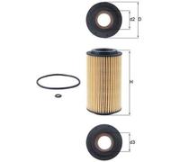 Mahle Original Engine Oil Filter OX153D1 – Replacement for Chevrolet, Opel, Saab, Vauxhall