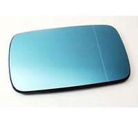 Fits For BMW E46 E39 Right=Left Mirror Glass Blue Heated Aspheric Anti Blind Spot