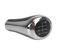 Fits for BMW E46 E53 E60 E61 E63 E65 E81 E82 E83 E84 E87 E90 E91 E92 for X1 X3 X5 1356Series Carbon Fiber Gear Shift Knob Car Gear Knob Shifter(5 Speed Chromed)(6 Speed Chromed)