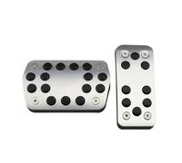 fits for C-Max C Max S-Max 2011 2012 2013 2014 2015 2016 2017 2018 2019 Auto Pedal Cover Stainless AT MT Car Pedals Car Pedal Cover Set Manual Car Auto(AT Without Rest)(AT Without Rest)