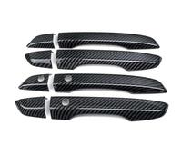 Fits for Civic 10th Gen 2016 2017 2018 2019 Auto Exterior Door Handle Covers Trim W Keyless Entry Car Accessories (B)(B)