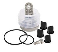 Fits for Dometic 385230980 Pump Bellow Kit & 4 Pack 385310076 DB Valve 1-1/2" Black Duckbill Valve Kit & 2Pack 385310151 O-Ring Kit Replace for Dometic S, T, J, VHT, and VG Series Vacuum Pump Kit