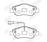 JURID 573266J Brake pad set