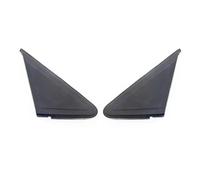 Fits for Ford, for Focus, 2005 2006 2007 2008 2009 2010 2011， Car Rearview Wing Door Side Mirror Corner Triangle Molding Trim Cover Lid Cap Car Wing Mirror Triangle Cap(Left and right)(Left and r