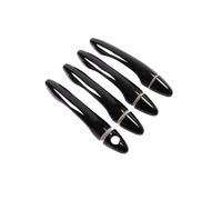 Fits for Kia for Optima for K5 TF for MK3 2011-2015 Gloss Black Chrome Car Door Handle Cover Trim Sticker Styling Accessories car Exterior Door Handle(Combination,No Button)(No Button/Door Handle
