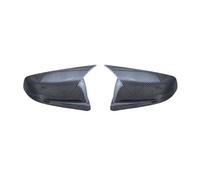 Fits for Malibu 2012-2015 Sticker Rearview Side Mirror Cover Wing Cap Exterior Door Case Trim Wing Mirror Cover Cap(Gloss Black)(Carbon look)