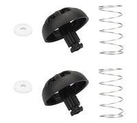 Fits for Mr Coffee Replacement Basket Hamilton Beach Coffee Maker Parts,2-Pack Coffee Machine Brew Basket Bottom Spring Loaded Stopper Kits 990117900 990237500 185774-000-000 112435-000-000