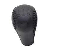 Fits for Nissan Pathfinder R51 2007-2019,5/6 Speed Car Shift Knob Manual Leather Gear Shift Lever Accessories(5s Black)