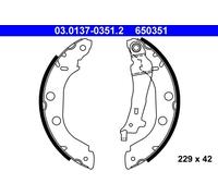 Set Brake Shoes 650351 03.0137-0351