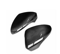 Fits for P&orsche Panamera 971 2017-2020 Car Real Carbon Fiber Exterior Door Side Reverse Shell Cap Rear View Mirror Cover