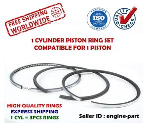 fits for Piston Ring Set Mercedes-Benz 08-127700-00 0812770000 00528N0 106MM STD
