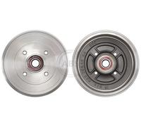FITS FOR RENAULT CLIO III 1.2 16V BRAKE DRUM 2828-SC A.B.S.