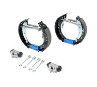 Brake shoes Pre-assembled 03.0520-4717.3 ATE for RENAULT TWINGO II CLIO Mk II