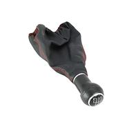 fits for Seat Ibiza 1996 1997 1998 1999 2000 2001 5 Speed Car Gear Stick Shift Knob with PU Boot Red Line