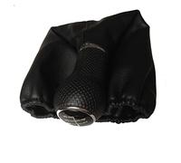 fits for Seat Leon 2000 2001 2002 Toledo 1999 2000 2001 5 Speed 12mm Gear Lever Stick Car Shift Knob with Leather Car Styling (Color Name : Old)(Black Stitches)