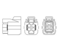 FITS FOR SUBARU FORESTER 2.0 X AWD OXYGEN SENSOR 466016355155 MAGNETI MARELLI