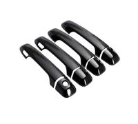 fits for Toyota fits for 4Runner N280 MK5 2010-2024 Car Door Handle Covers Exterior Scratch Protective Decor Passenger Side Door Handle(A 4Handle No Keyhole)(B 4handle 2 Buttons)