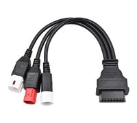Fits for Yamaha 3 4 6 Pin OBD2 Diagnostic Cable OBD Fault Code Reader Adaptor Motorcycle OBD-II Engine System Diagnostic Tools Motorbike, Motorbike Parts Only Compatible with Yamaha Motorcycle