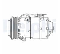 CS20358 COMPRESSOR, AIR CONDITIONING DELPHI