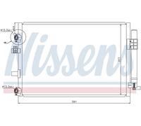 PRASCO FD719C001 Air conditioning condenser