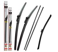 Fits Ford Edge 2015-onwards All Season Front Wiper Blades With Extra Refill Rubber And Rear Wiper HAS2828PT15HRF
