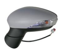 Fits Ford Fiesta Door Mirror Electric Heated Primed W/Lamp Left Hand 2013-2017