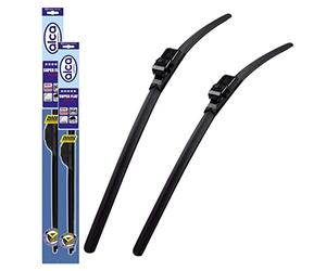 Fits Ford Focus Cmax 2003-2010 Alca Germany Flat Windscreen Wiper Blades Front Set 26''19'' ASF2619SL