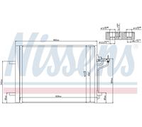 Fits Ford Focus Condenser (1.6 2.0 Models) 2015 2016 2017 2018