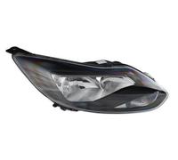Fits FORD FOCUS III SALOON 12-14 Headlight Electric With Motor Black Right Hand