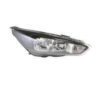 Fits FORD FOCUS III Headlight Black With Halogen DRL OEM/OES Right Hand 2012-