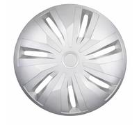 Fits FORD TRANSIT MK8 - Set of 4, 15" Wheel Trims Deep Dish Hub Cap Orneo Silver, Stlyish Look
