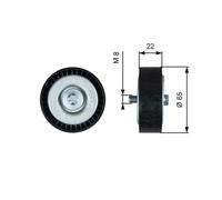 ✅Fits GATES T36734 T36734 DRIVEALIGN MV IDLER ⭐UK Seller⭐