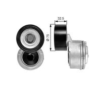 Fits GATES T38640 BELT TENSIONER ALONG THE TRUCK ⭐UK Stock⭐