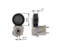 GATES T39118 Tensioner pulley