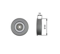 GATES T39245 Tensioner pulley