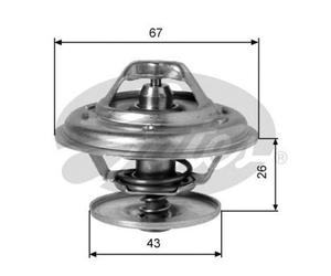 Fits GATES TH01991G1 TH01991G1 THERMOSTAT