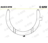 GLYCO A331/2 STD Thrust Washer, crankshaft